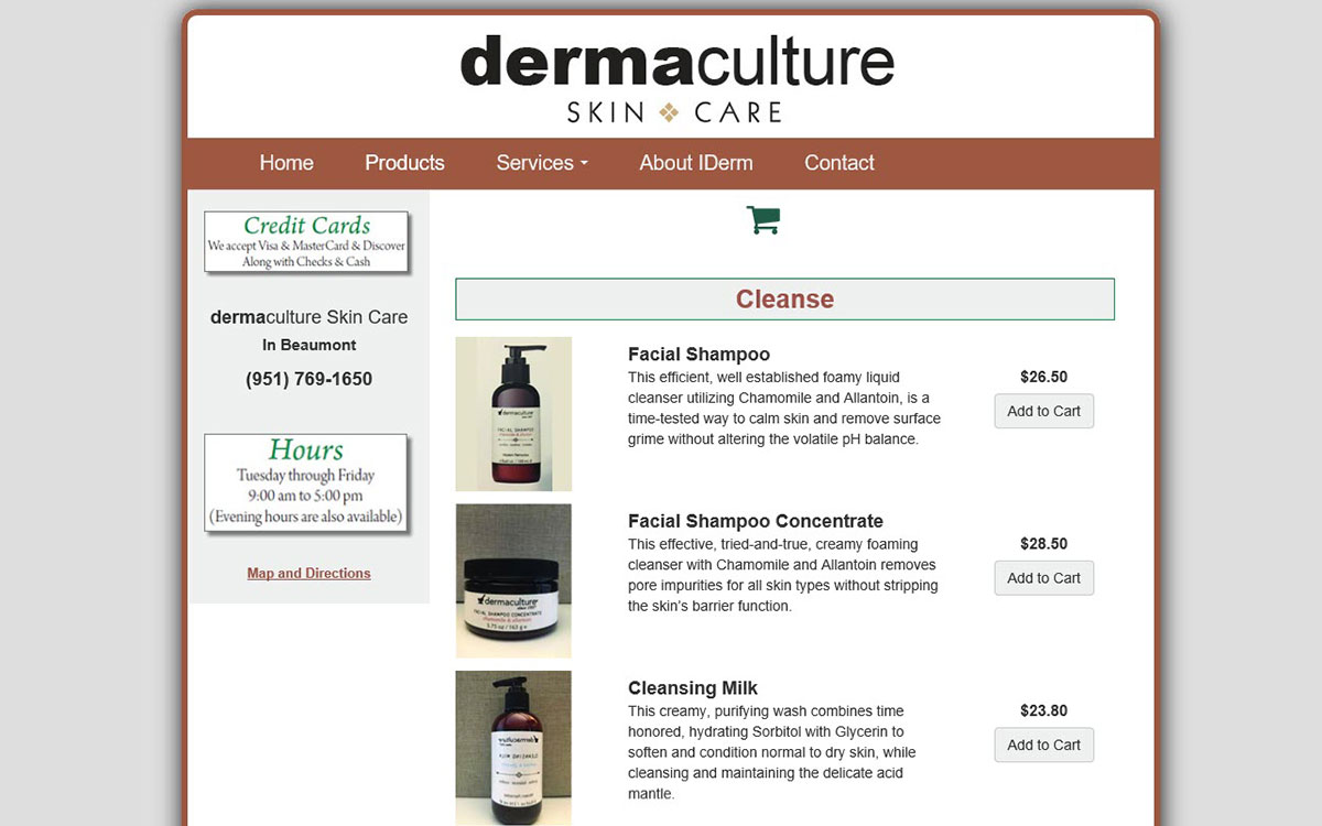 Dermaculture Skin Care Slide 2
